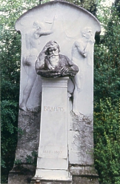 Brahms' grave