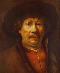 Rembrandt, self-portrait